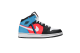 Jordan 1 Mid GS Color Ribbons Tri (CV4891-001) bunt 6