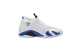 Jordan 14 Retro Hyper Royal GS (487524-104) weiss 4