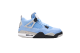 Jordan 4 Retro GS University Blue (408452-400) blau 4