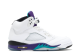 Jordan 5 Retro Grape 2013 (136027-108) weiss 6