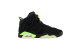 Jordan 6 Retro Electric Green GS (384665 003) schwarz 4
