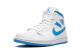 Jordan 1 Mid Air UNC (BQ6472-114) weiss 5