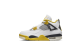 Jordan 4 Retro WMNS Vivid Sulfur (AQ9129-101) weiss 1
