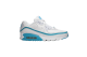 Nike Air Max 90 Undefeated x Fury Blue (CJ7197-102) weiss 4