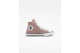 Converse Converse оригінал футблка Counter Climate Leather Stone Mauve (A03211C) pink 1