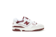 New Balance 550 Burgundy (BB550LI1) weiss 1