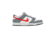 Nike Dunk Low Next Nature Smoke Grey Light Crimson GS (FB8038 001) bunt 5