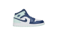 Jordan 1 Mid GS Mint Blue Air (554725 413) blau 5