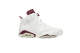 Jordan 6 Retro Maroon 2015 Air (384664-116) weiss 5