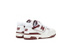 New Balance 550 Burgundy (BB550LI1) weiss 4