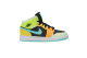 Jordan 1 Mid SE GS Green Aurora (BQ6931-037) bunt 6