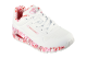 SKECHERS Uno Loving Love (155506-WRPK) weiss 4