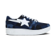 A Bathing Ape Bapesta Canvas Low (1E80191002 NVY) bunt 1