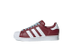 adidas Superstar Collegiate Burgundy (BD7416) rot 1