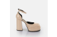 Buffalo Frauenschuhe Absatz May W Dorsay Vegan Patent (1291463) beige 1