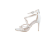 Buffalo GlitzerSandalen Absatz Yvonne (1291211) bianco 1