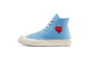 Converse Comme des Garcons PLAY Chuck 70 Bright Blue Taylor All Star Hi (168300C) blau 4