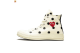Converse Comme des Garcons Chuck Taylor All Star 70 Hi Polka Dot Play (157251C) weiss 4