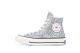 Converse Chiara x Chuck 70 High Hi Taylor All Star Glitter (563829C) plateado 3
