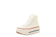 Converse chuck taylor all star lift double stack (A16719C) weiss 1