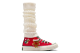 Converse Hi X mas Gingerbread Knit Sock (A12454C) rot 2