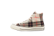 Converse Plaid Chuck 1970s Creamwhite Gray (166496C) bunt 1