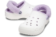 Crocs Baya Lined Fuzz Strap (206633-577) weiss 2