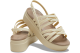 Crocs Brooklyn Strappy Low Wedge (206751-2Y2) beige 2