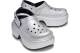 Crocs Stomp Metallic Clog (210362-040) grau 2