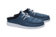 Hey Dude Wally Slip Camp Nylon Pantoletten Dark Slate Micro Chip 42 (45839-1ZH) blau 2
