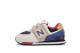 New Balance 574 Light Cream Dark Blue (IV574LC1) bunt 1