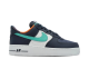 Nike Air Force 1 07 LV8 EMB Thunder Washed Teal Low Blue (DM0109 400) bunt 5