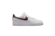Nike Air Force 1 Low 07 Burgundy Crush (FJ4146 112) weiss 3