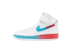 Nike Air Force 1 High Gradient Fury Blue Ember Glow (CJ0525-100) weiss 1