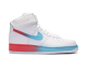Nike Air Force 1 High Gradient Fury Blue Ember Glow (CJ0525-100) weiss 5