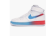 Nike Air Force 1 High Gradient Fury Blue Ember Glow (CJ0525-100) weiss 2