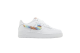 Nike Air Force 1 Low Rainbow Lace Swoosh GS (FQ4948 100) weiss 4
