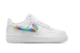 Nike Air Force 1 Low Rainbow Lace Swoosh GS (FQ4948 100) weiss 3
