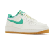 Nike Air Force 1 LV8 3 GS Low Heel Stitch Sail Stadium Green (FJ7540 100) weiss 5