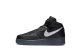 Nike Air Force 1 Mid Premium Metallic Silver Prm (DX3061 001) schwarz 1