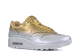 Nike Air Max 1 LX Metallic Gold Platinum (917691-700) bunt 6