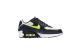 Nike Air Max 90 Leather Midnight Navy Volt GS (CD6864 401) bunt 4