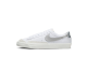 Nike Blazer Low 77 Metallic Silver (DC4769 113) weiss 1