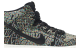 Nike Dunk High Premium (313171-029) schwarz 4