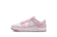 Nike Dunk Low Corduroy (FN7167-100) pink 6