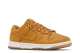 Nike Dunk Low Quilted Wheat womens (DX3374 700) braun 6