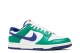 Nike Dunk Low Retro Green Gorge Blue Deep Royal (FQ6849-141) bunt 6