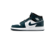 Jordan 1 Mid GS Dark Teal (554725-411) blau 6