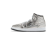 Jordan 1 Mid SE Metallic Silver Disco (CU9304-001) silber 1