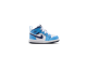 Jordan 1 Mid (DQ8425-405) blau 3